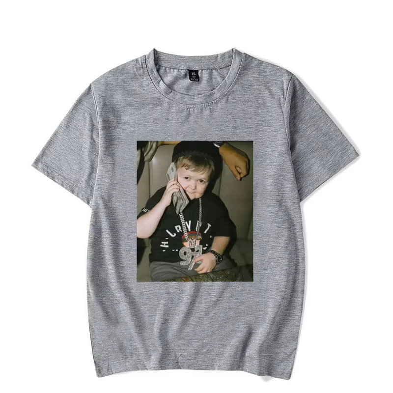 Hasbulla combat T-shirt Mini Khabib blogueur graphique T-shirts hommes femmes haute qualité surdimen