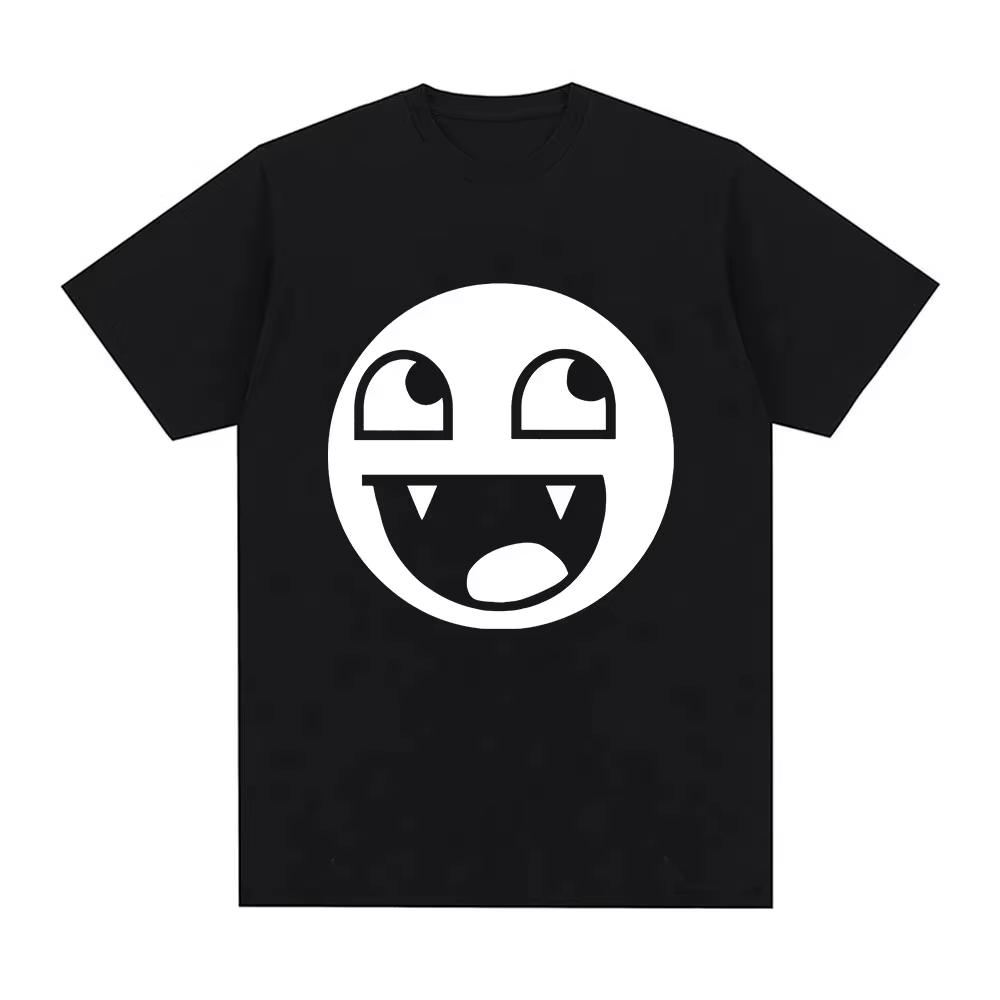 T-shirt pour homme Epic Face Domo Kun Funny Meme, coton, décontracté, manches courtes, Harajuku, t-s