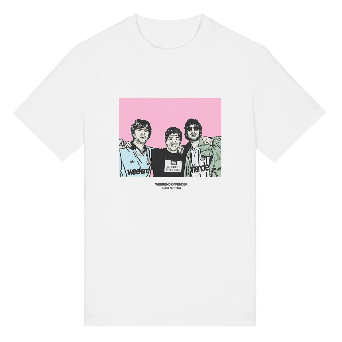 Nouveau T-shirt graphique Diego - Weekend Offender Graphic, coton, style unisexe haut de gamme, pour