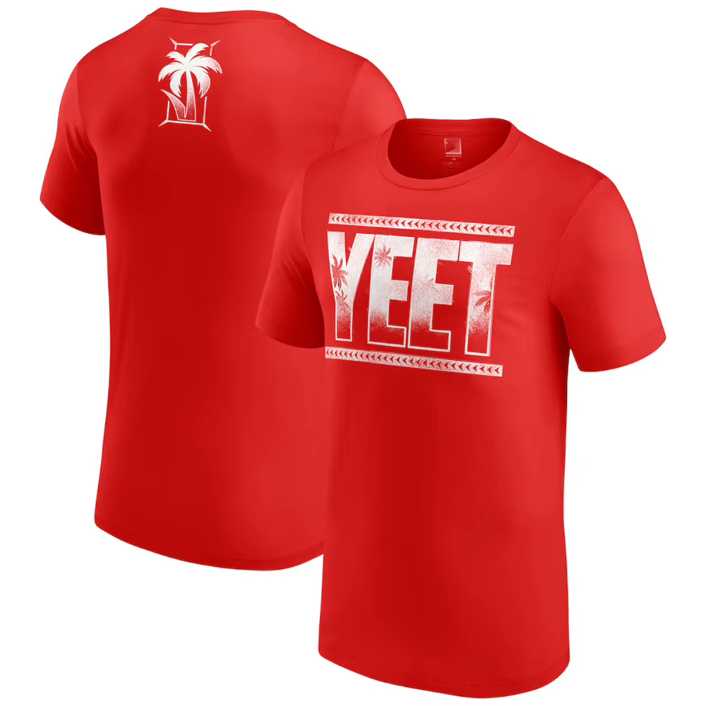 Jey Uso Yeet lutte sport T-Shirt hommes offre spéciale nouvel été femmes à manches courtes hauts che