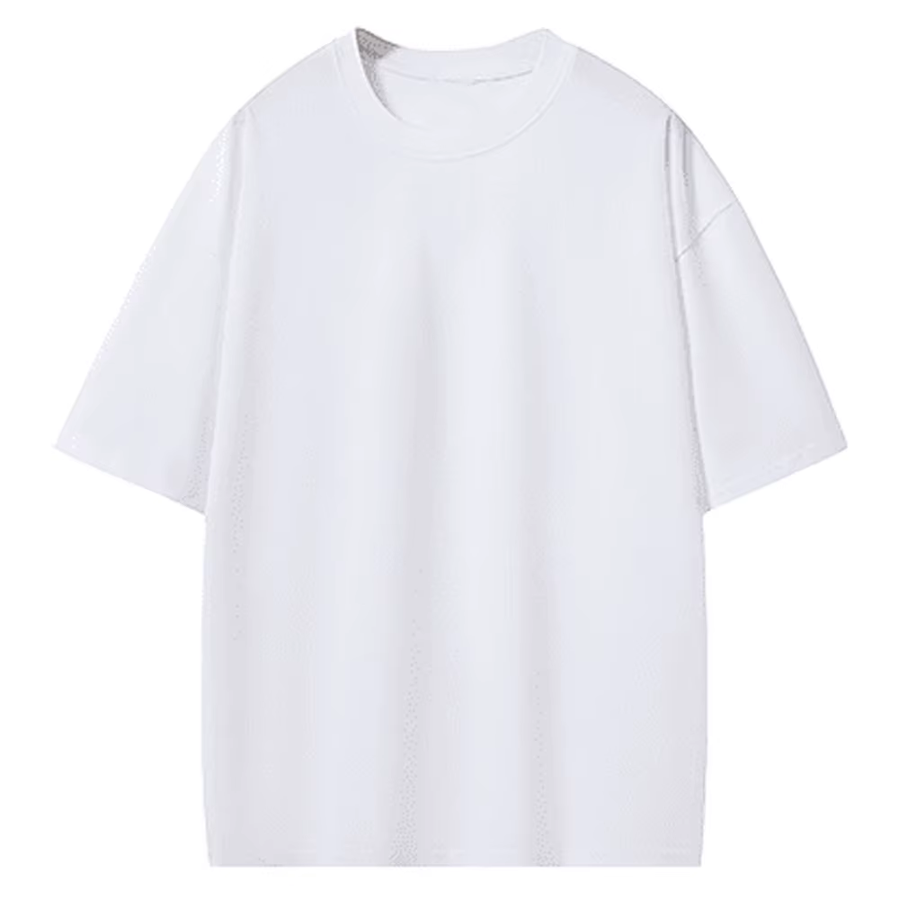 T-shirt Oversize en Coton Personnalisé 2026 – Imprimé sur Mesure, Style Harajuku, Créez Votre Propre
