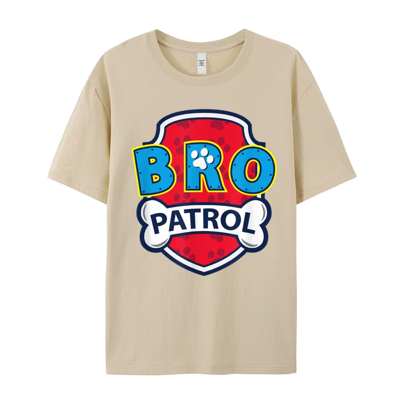 T-Shirt à Manches Courtes et Col Rond pour Homme, 100% Coton, Humoristique, Groupe de Chiens, Remise