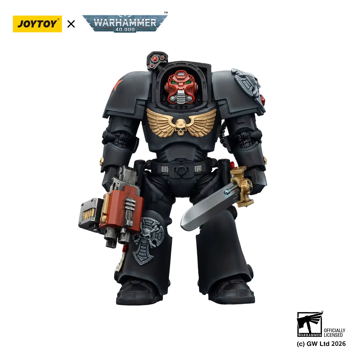 Figurines d'action JOYTOY 1/18 Warhammer 40K Terminator Squad