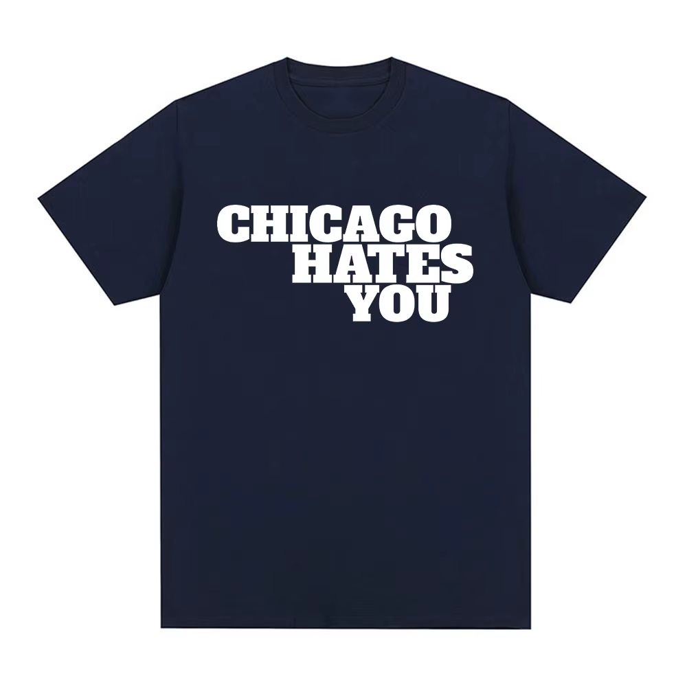 Rappeur chef Keef Chicago déteste vous même Style T-shirt hommes mode Hip Hop surdimensionné T-shirt