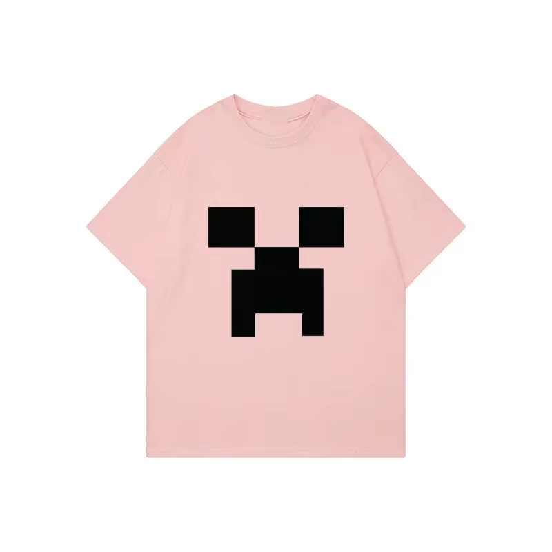T-shirt à manches courtes col rond pour hommes et femmes, décontracté, à la mode, ample et confortab