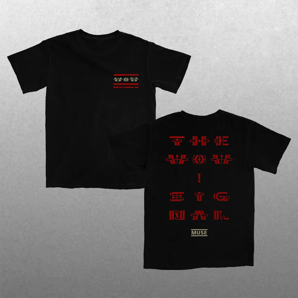 Nouvel album de la groupe Muse 2026. T-shirt en coton pour homme, été. Confortable. Haute qualité. I