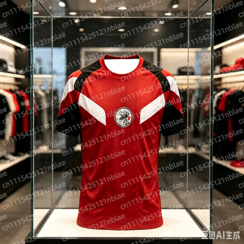 Nouveau T-shirt Ajax 2026 - Vêtement de sport rétro Y2K - T-shirt tendance, confortable, léger, séch
