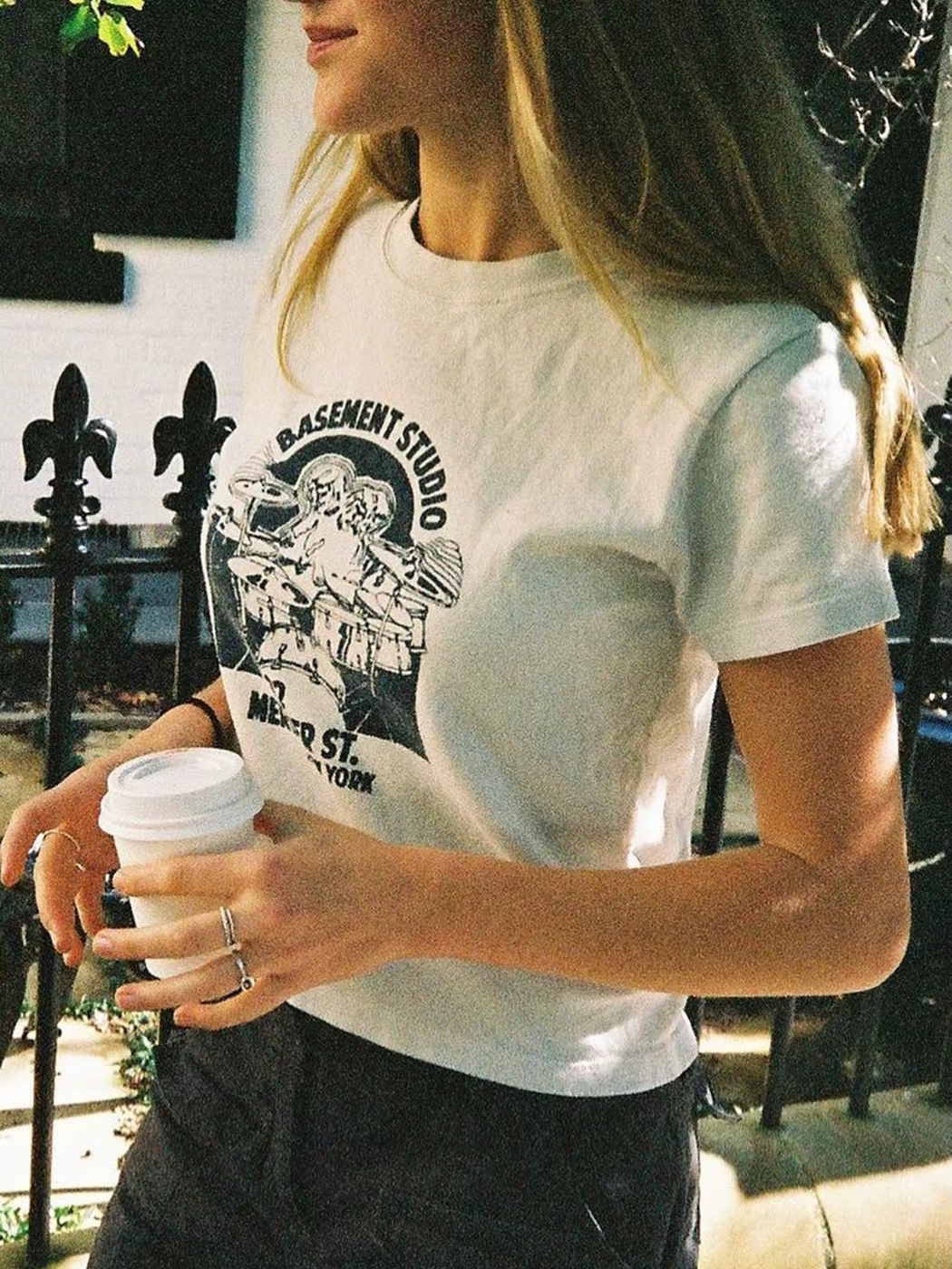 T-shirt Manches Courtes en Coton Doux pour Femme, Haut Court, Streetwear, Rétro, Classique, Vintage,