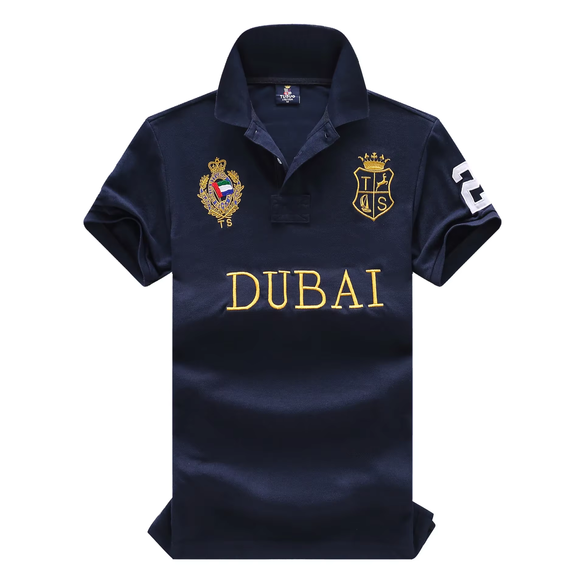 Polo pour homme TS 2026 Dubaï 100% Coton Respirant Grande Taille 6XL Vêtement de Golf d'Été T-shirt 
