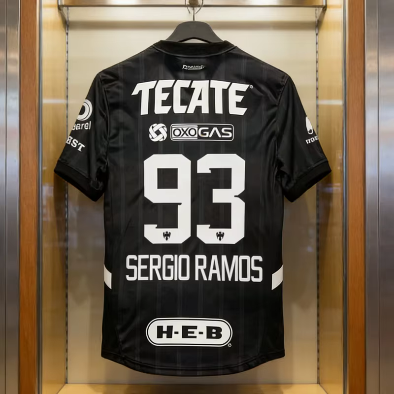 26 nouveaux maillots de football Monterrey imprimés, best-sellers, pour hommes et femmes, chemise à 