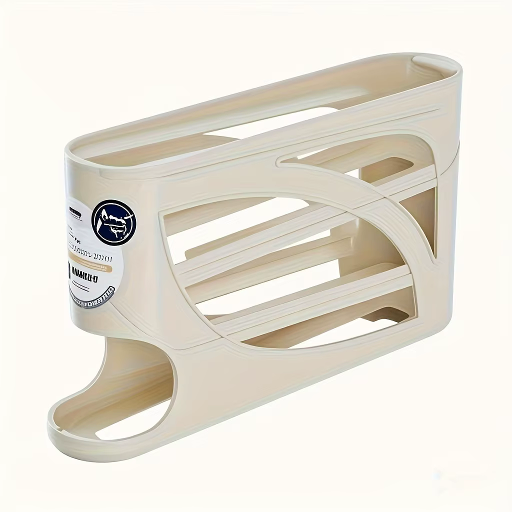 Porte-œufs pour réfrigérateur – Support coulissant à 4 niveaux pour 30 œufs | Organisateur de cuis