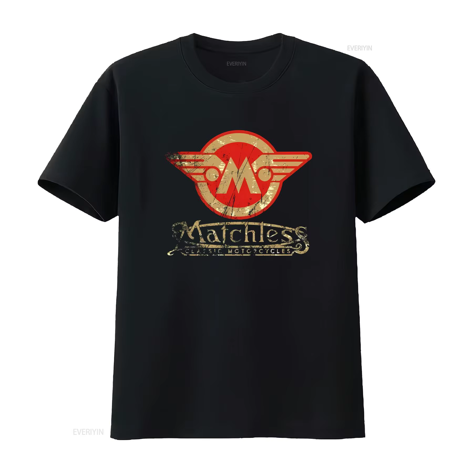 T-shirt moto classique Matchless, design rétro vieilli, style Cafe Racer, tailles S à 5XL, vintage, 