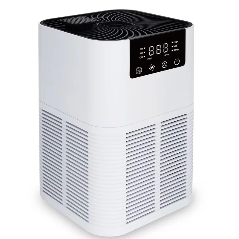 Petit supporter ficateur d'air portable pour les allergies, filtre HEPA, supporter ficateur d'air po