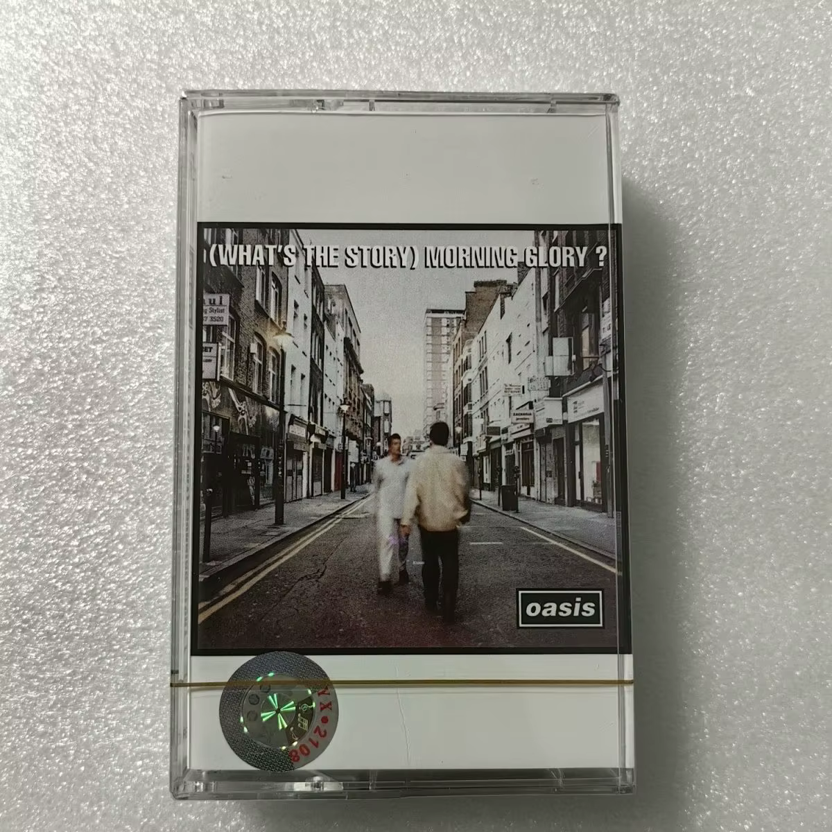 Oasis Whats The Story Morning Glory Album Cassette Musicale Britpop Classique Neuf Scellé Collection