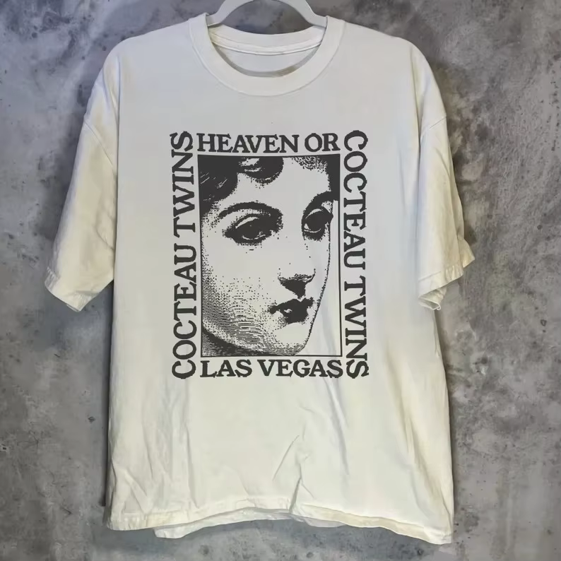 Rare! Cocteau Twins Vintage inspiré T-Shirt coton Concert T-Shirt à manches courtes hommes femmes ét