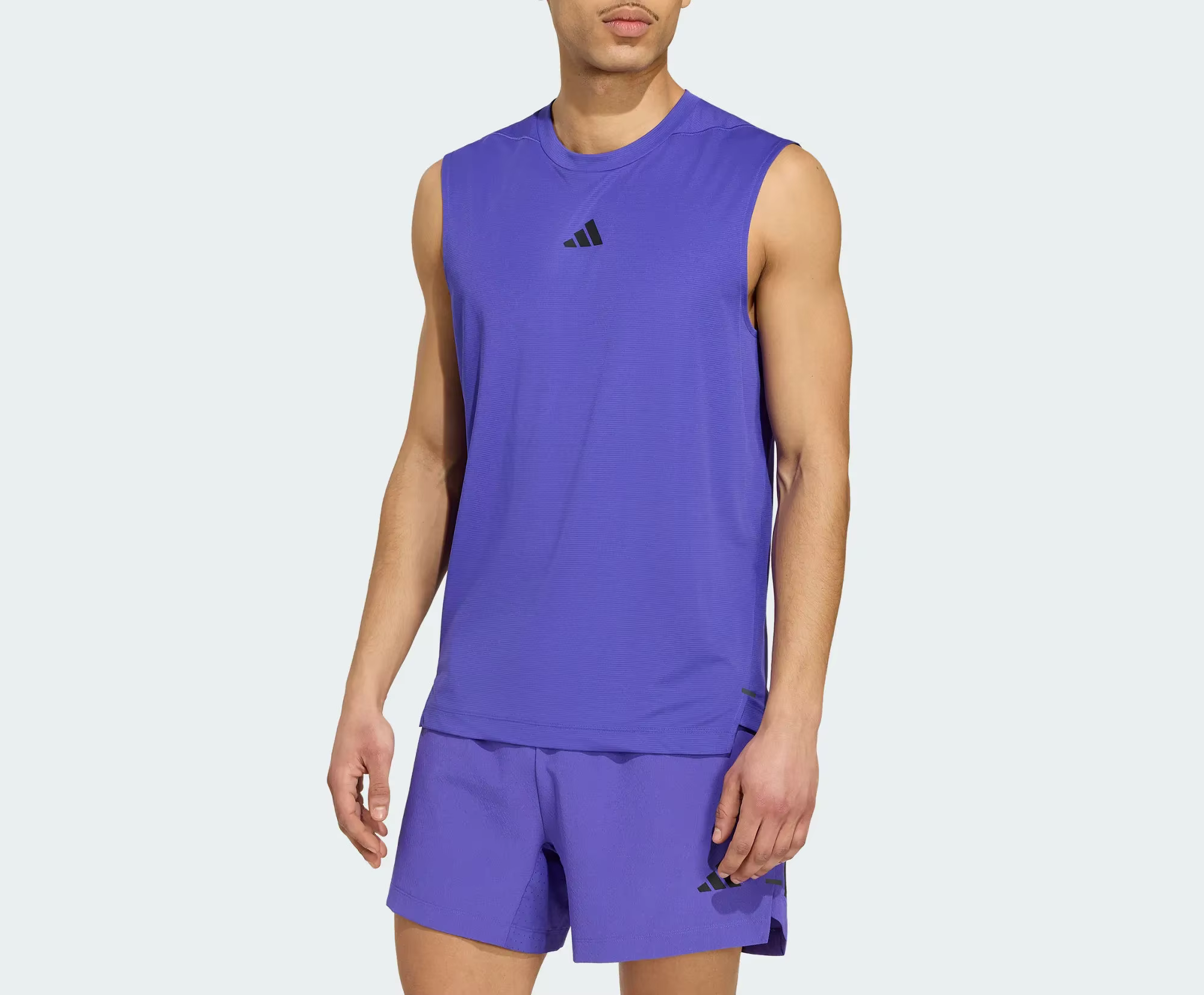 Adidas D4T PRIMELIFT TANK TOP, haut de sport sans manches à séchage rapide, coupe ajustée, tricoté,