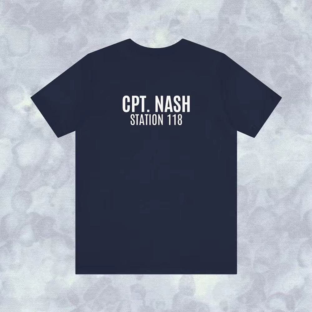 9-1-1 TV Show LAFD T-Shirt Evan Buckley Eddie Diaz Bobby Nash Hen Wilson Chimney Han Shirts Firefigh