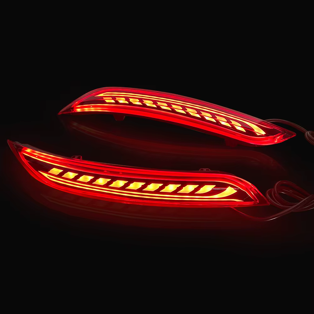 Feux de pare-chocs arrière pour Volkswagen, feu antibrouillard arrière, feu stop, clignotant, foncti