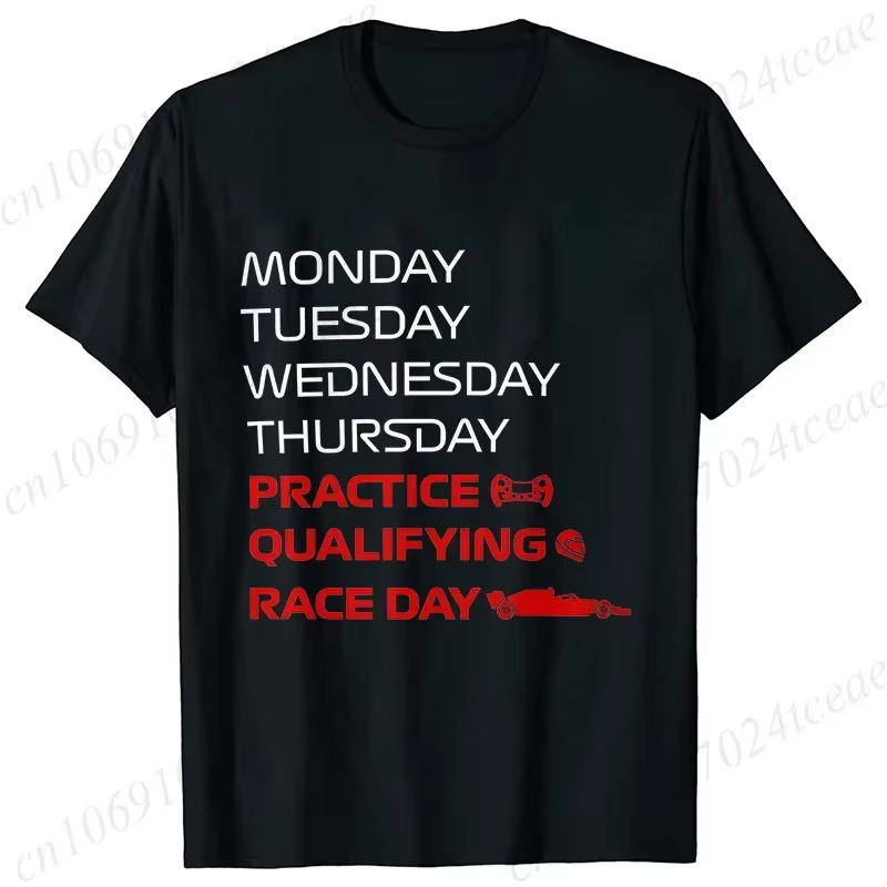 T-shirt de la semaine de course pour hommes et femmes, vêtements pour enfants, entraînement, qualifi