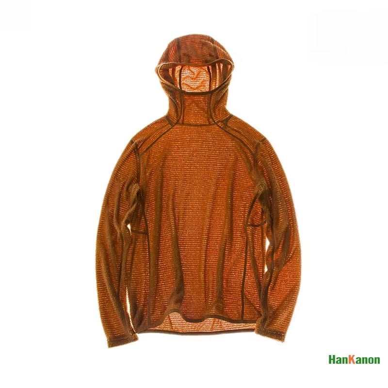 Thermolite ® T-shirt léger à capuche pour homme, sweat à capuche thermique à manches longues pour