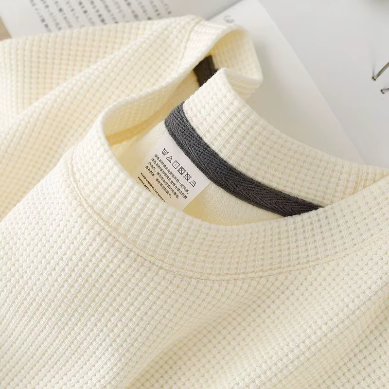 T-Shirt d'été à manches courtes et col rond pour hommes, confortable et respirant, haut à manches co