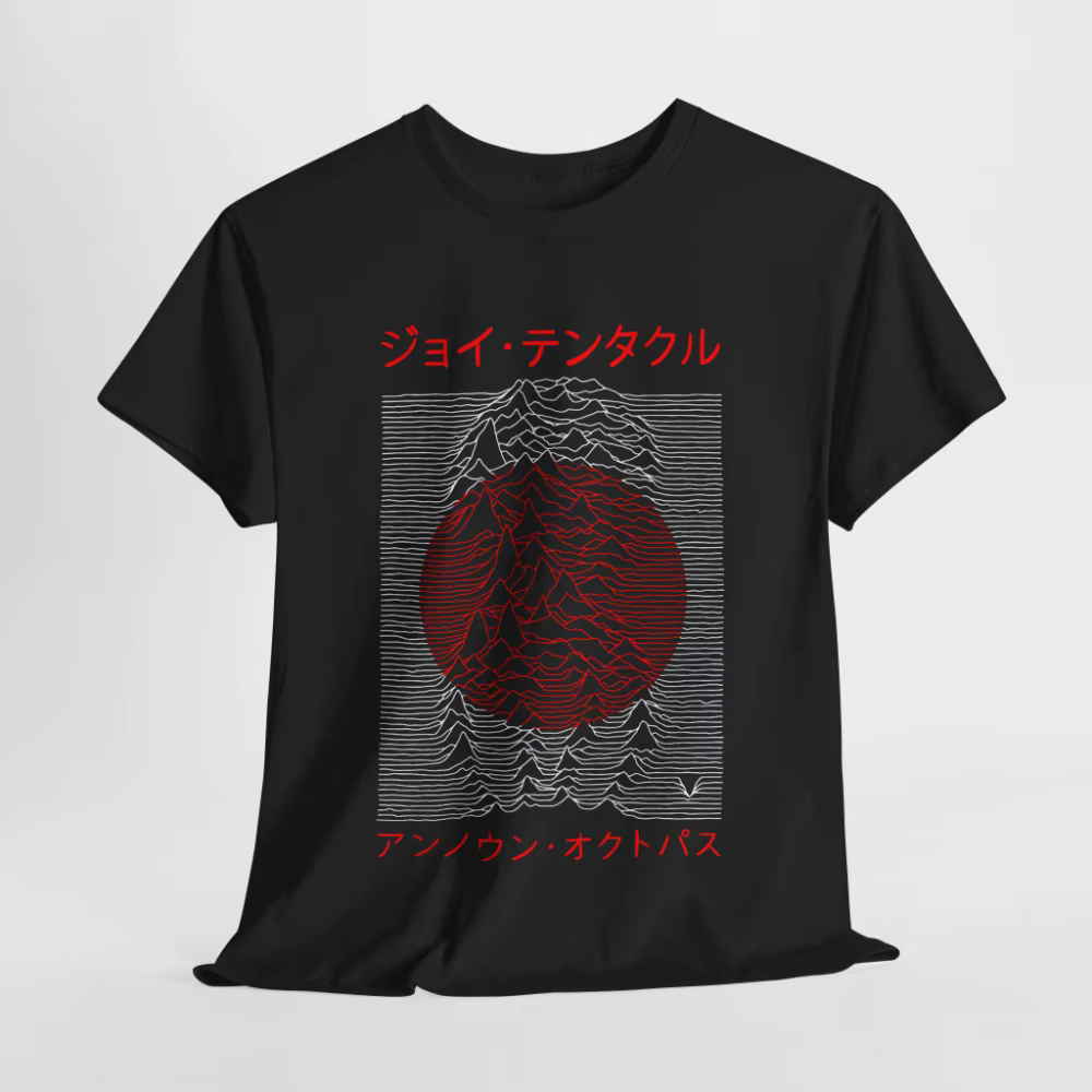 T-shirt Joy Division Retro Japan Tour : T-shirt graphique de musique rétro, unisexe en pur coton, t-