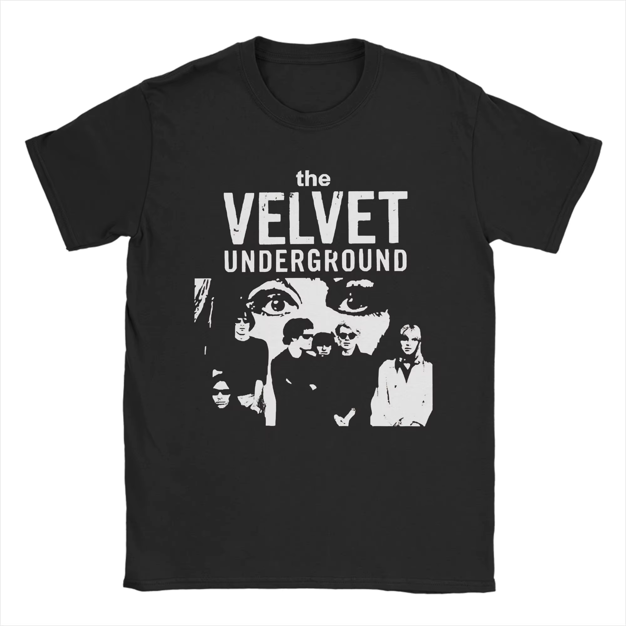 The Velvet Underground Andy Warhol Nico T-Shirt For Men Women Cotton Clothes Priting  Round Neck Sho