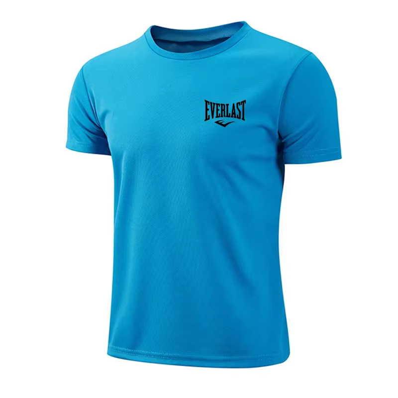 2025 hommes été exercice entraînement boxe T-shirts haute qualité respirant séchage rapide à manches