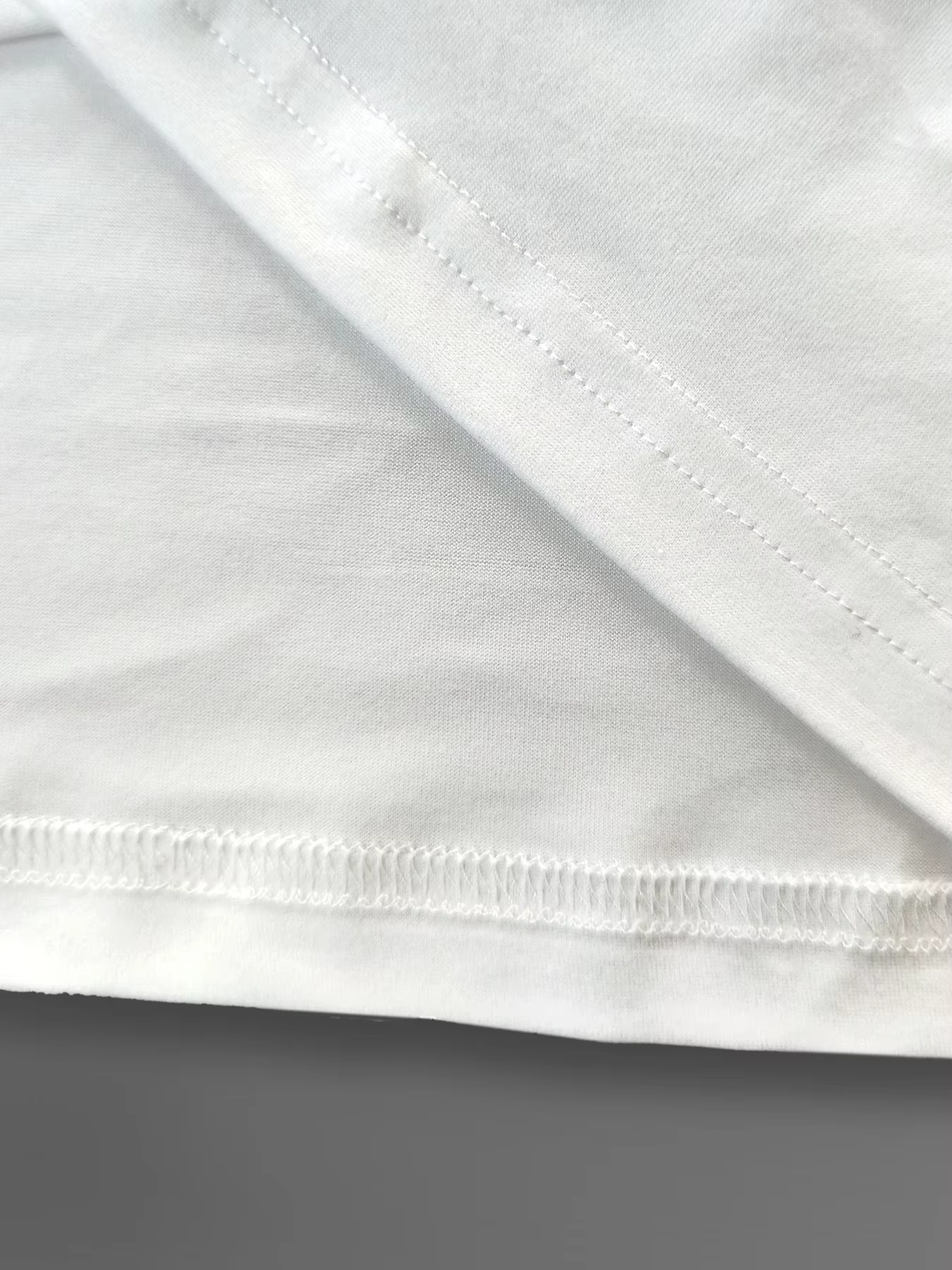 Je vous pouvez aider lettre motif col rond femmes T-shirt à manches courtes mode impression chemise