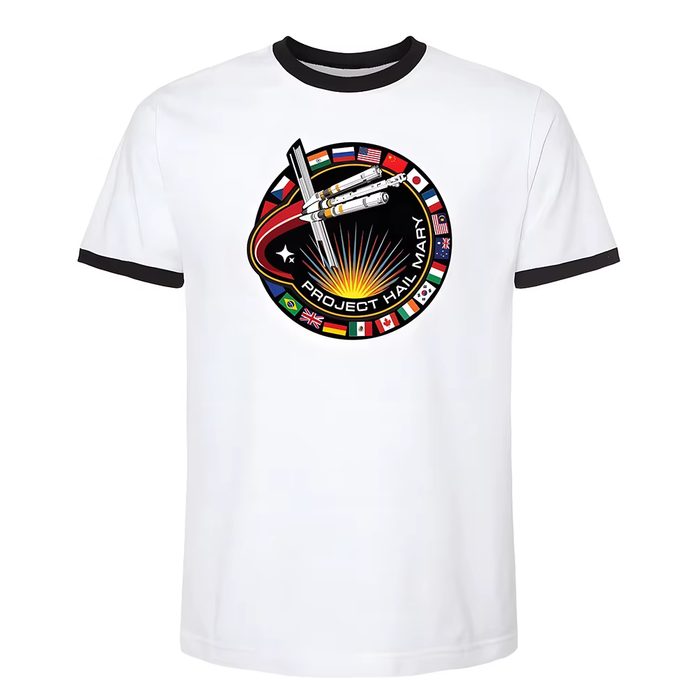 T-shirts du film Project Hail Mary pour hommes et femmes, t-shirts à col rond, hauts à manches court