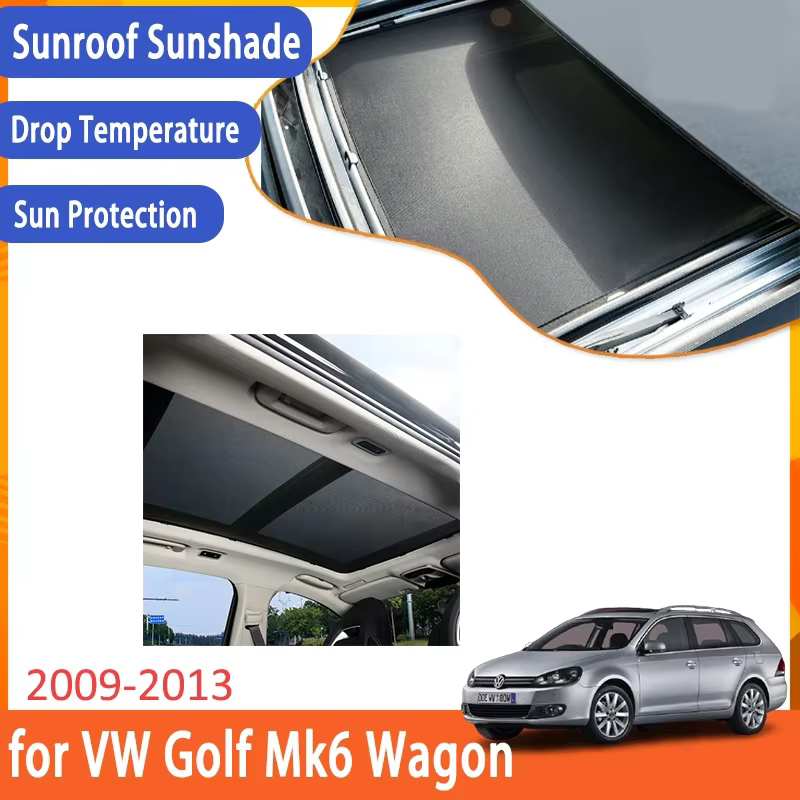 Pare-soleil de Toit Ouvrant pour Volkswagen VW Golf 6 Wagon, Accessoire Automobile, Protection Solai