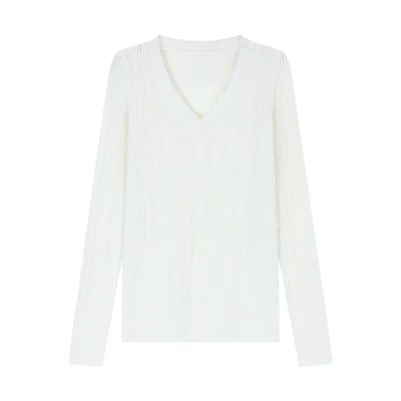 Pull tricoté à manches longues pour femmes, pull torsadé ajusté avec taille serrée et bas, automne e