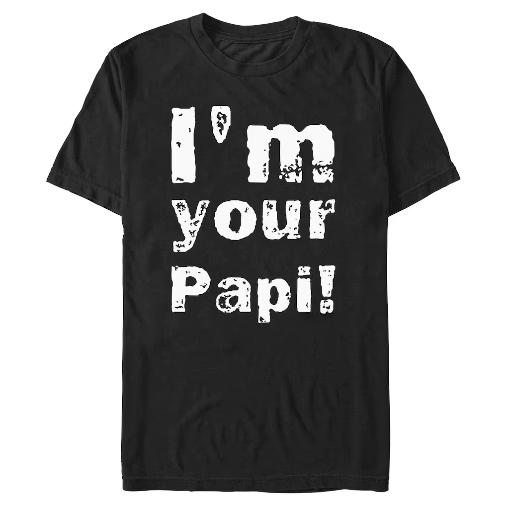 Eddie Guerrero 100% coton chemise homme surdimensionné je suis votre Papi graphique chemise été nouv