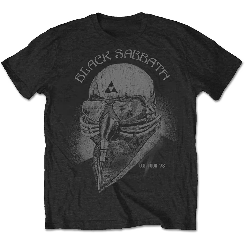 Bloody Sabbath 666 Black Sabbath Band T-Shirt en coton avec image graphique pour hommes et femmes, S