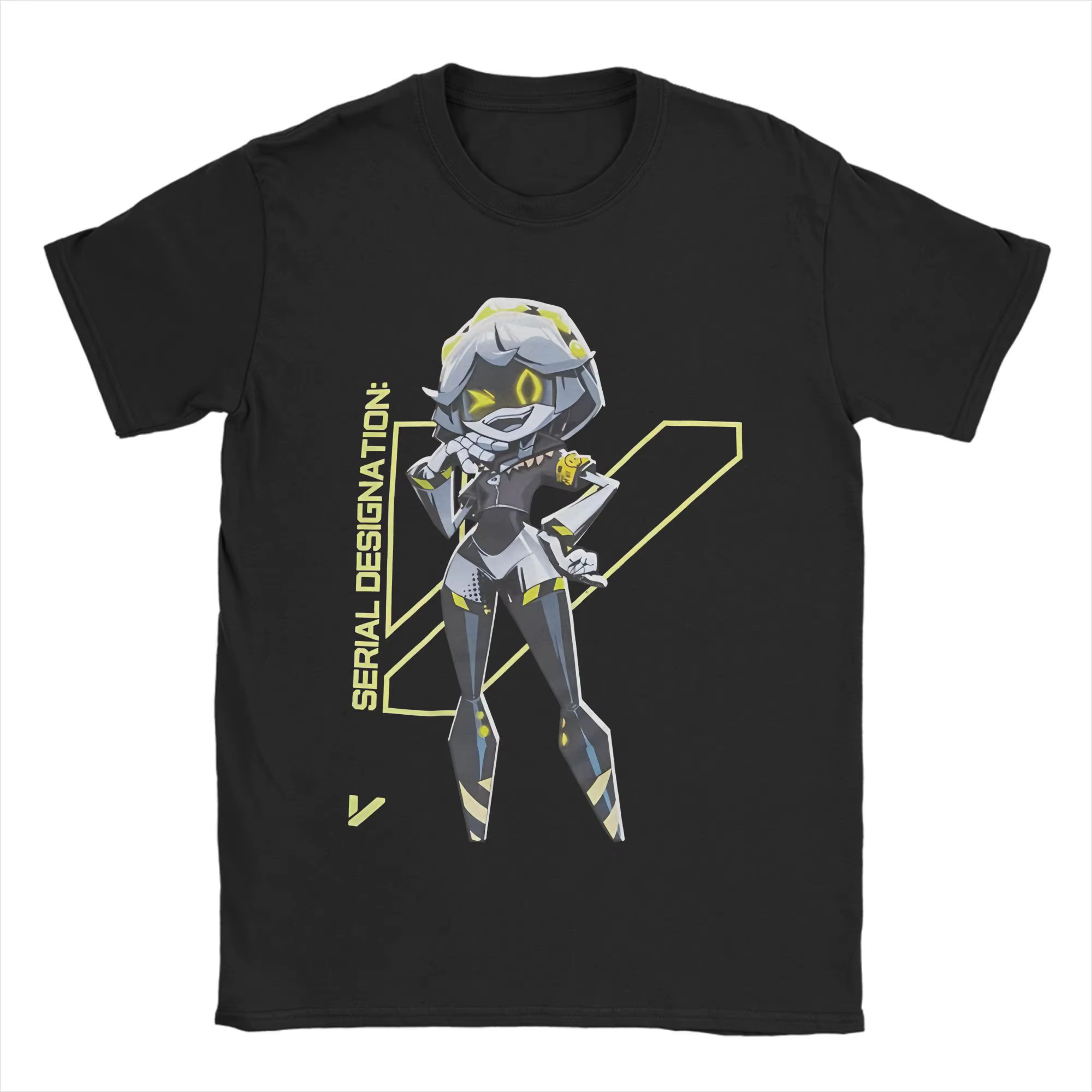 Murder Drones T-Shirts hommes personnage de jeu drôle 100% coton T-Shirts col rond à manches courtes