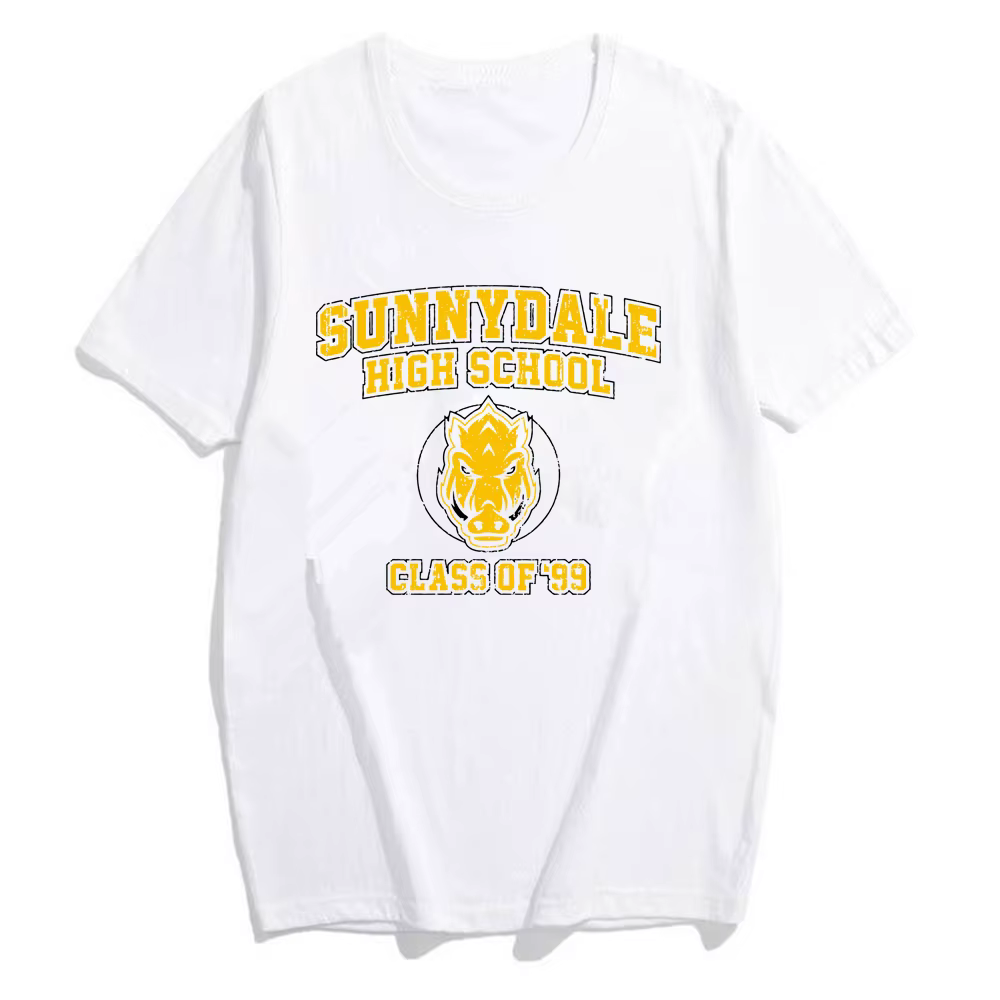 Sunnydale-T-shirt à manches courtes unisexe, cool, pour le lycée, la couturière des vampires, classe