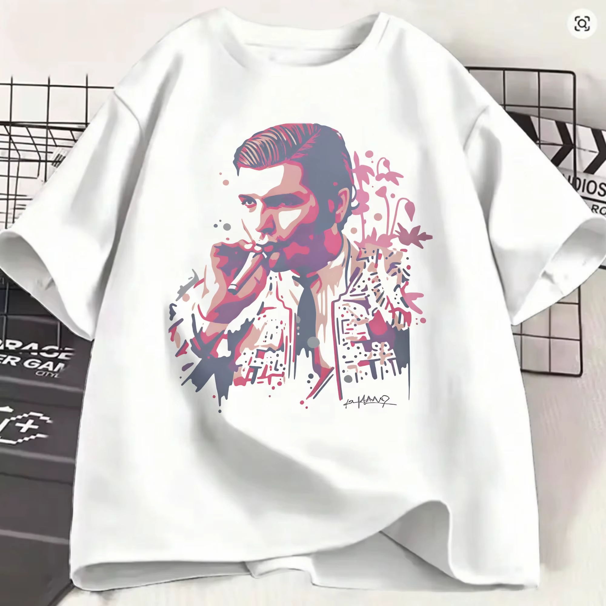 Morante De La Puebla T-Shirts pour hommes Matador décontracté 100% coton T-shirt à col rond à manche