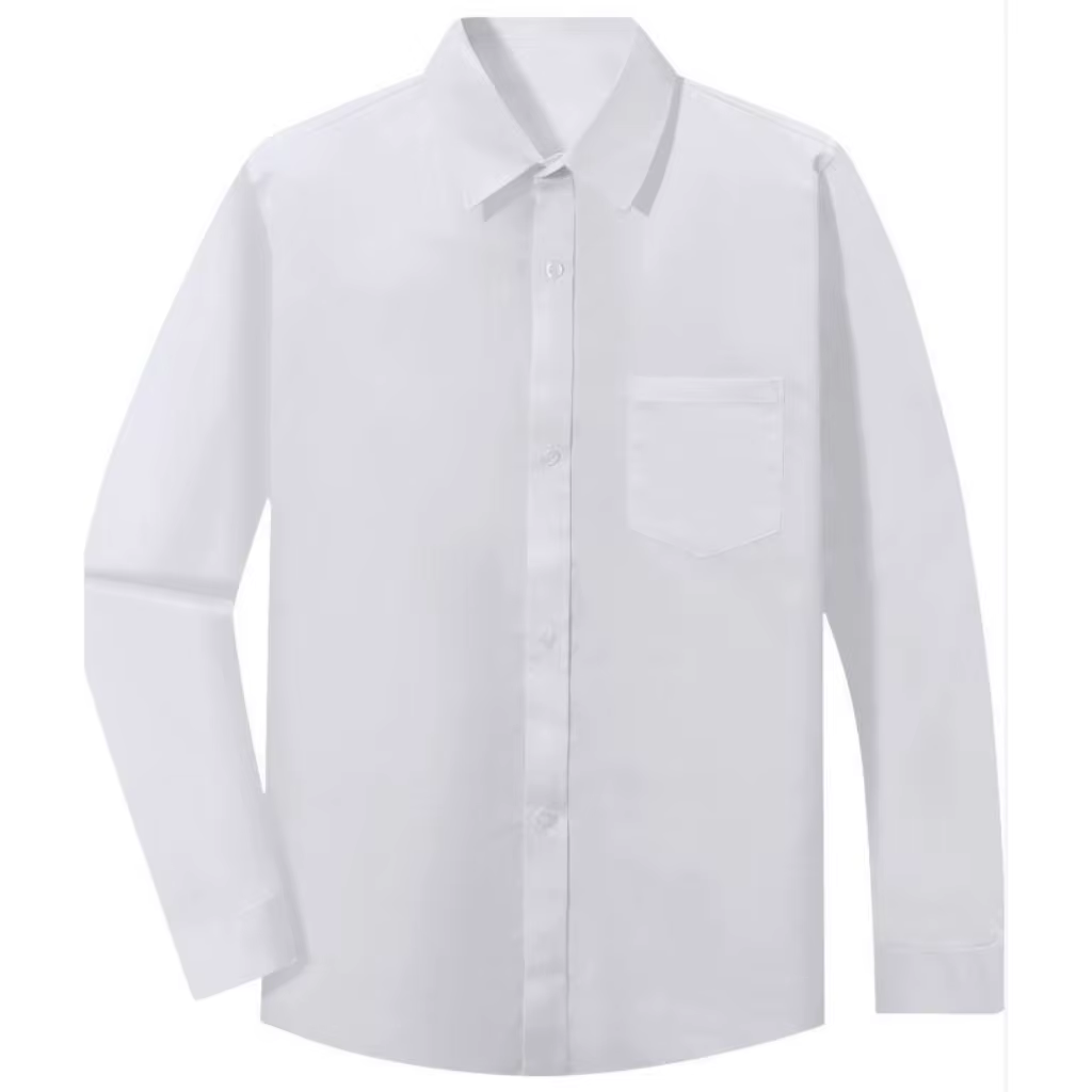 Chemise noire pour garçons, uniforme scolaire pour enfants, pour adolescents, cérémonie d'anniversai