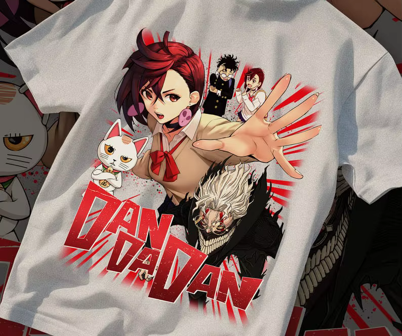 Dandadan Anime T-Shirt à la mode japonais Streetwear graphique T-Shirt cadeau parfait pour les Fans 