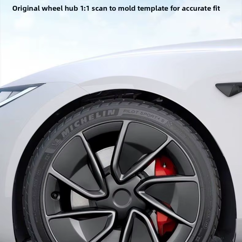 Convient pour Tesla Hubcap 20 pouces 2024 modèle 3 Highland Performance Hubcap T logo