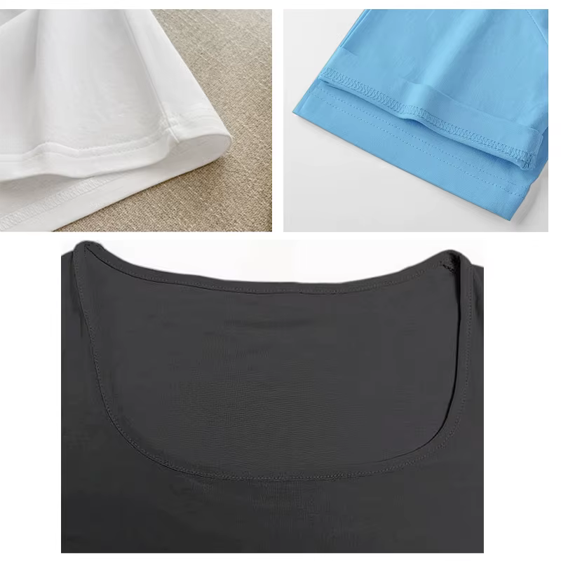 T-shirt à manches courtes pour femmes, couleur unie, col carré élastique, coupe cintrée, Sexy, Y2k,