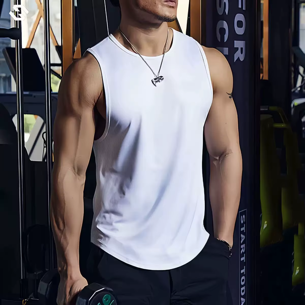 Maillot de basket sans manches pour homme, débardeur de sport à séchage rapide pour la course et la