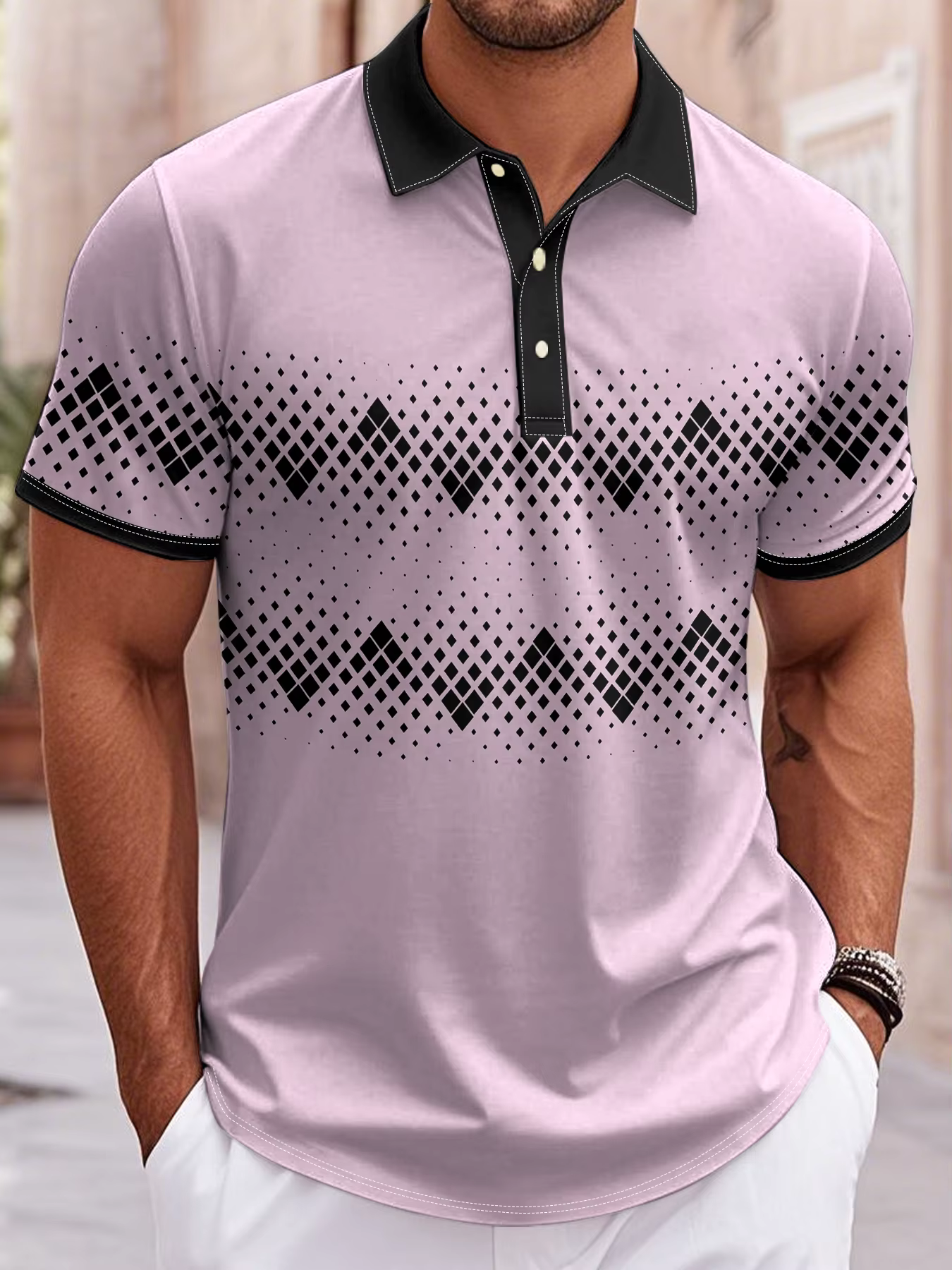 Polo de golf à manches courtes pour homme, décontracté, pour le quotidien, le sport ou les occasions