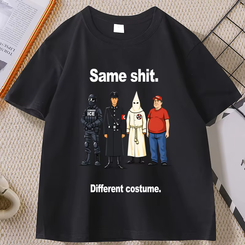 T-shirt « Same Shit Different Costume », T-shirt politique anti-Trump, T-shirt graphique amusant pou