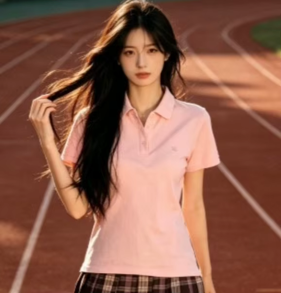 Nouveau costume polyvalent de style polo JK pour collège, uniforme scolaire à manches courtes pour f