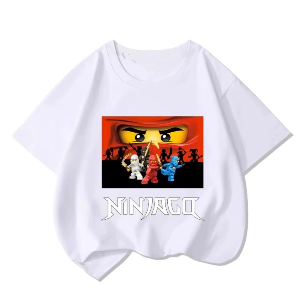 T-shirt N-Ninjago P-Phantom Ninja, plusieurs tailles, impression numérique, Lego Ninja Anime, mélang