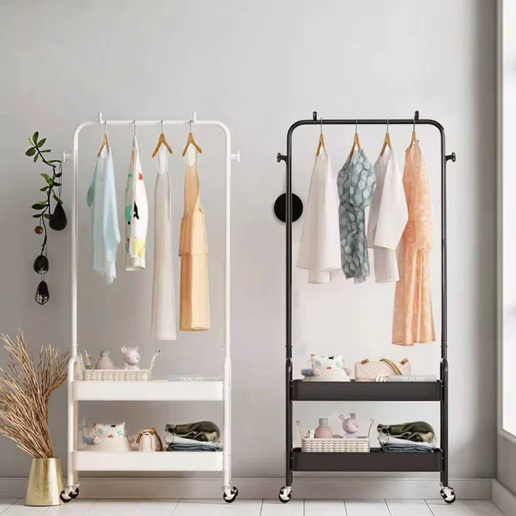 Meilleur nominal gain de place multicouche vêtement chaussures chapeaux support sur pied intérieur e
