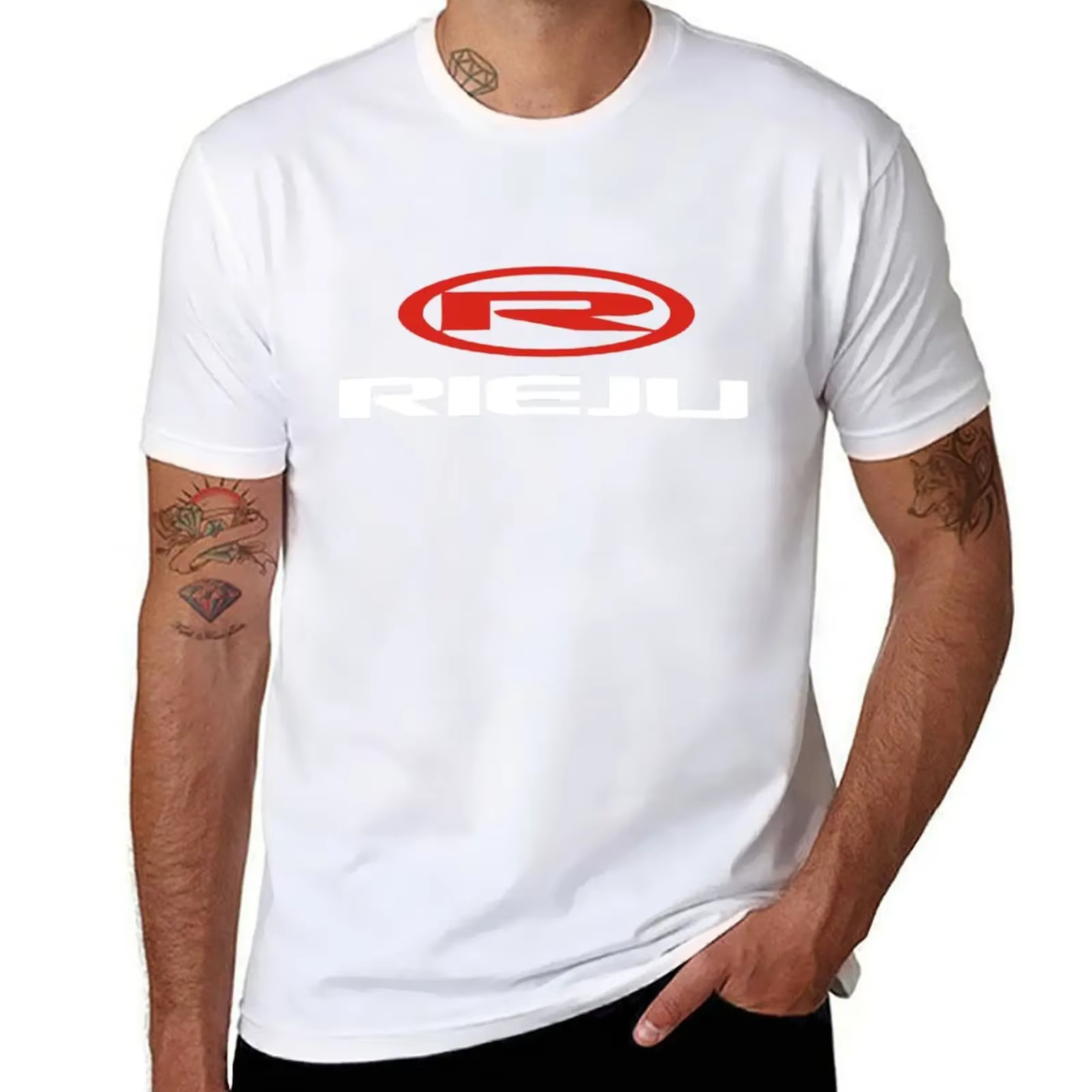 RIEJU MOTO T-Shirt surdimensionné sublime t-shirts pour hommes 2025 nouveau modèle