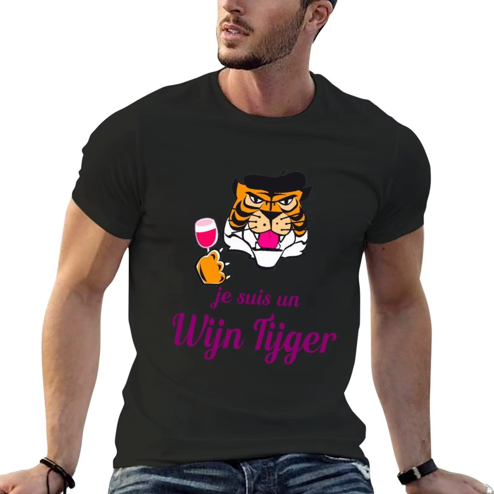 T-shirt manches courtes homme, vêtement sublime, cadeau parfait