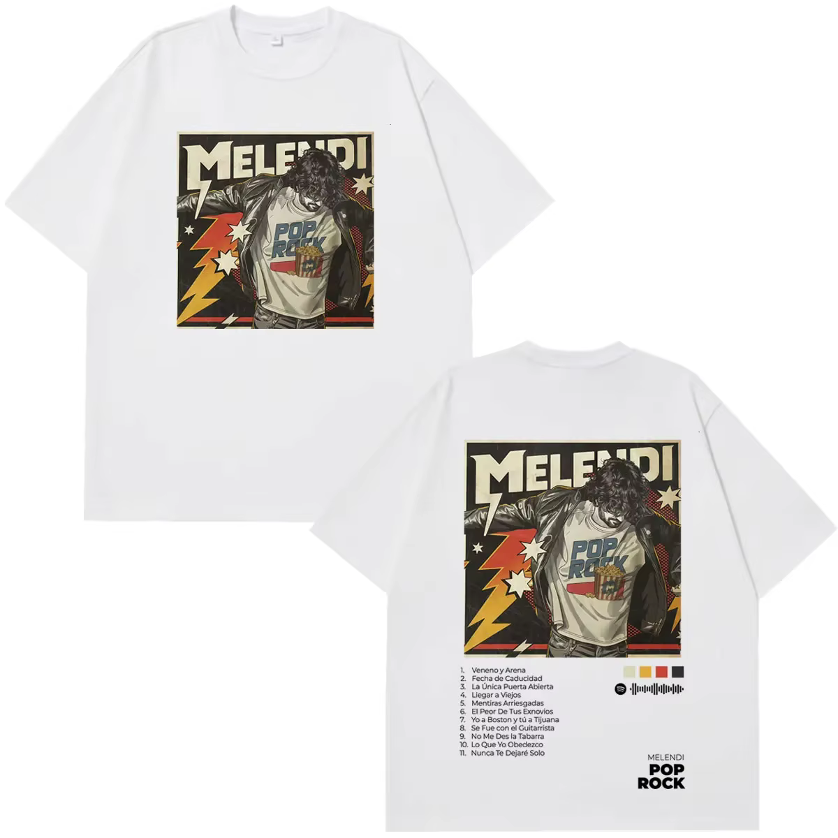 T-shirts Vintage en Coton Décontractés à Manches Courtes pour Hommes et Femmes, Motif Tournée d'Albu